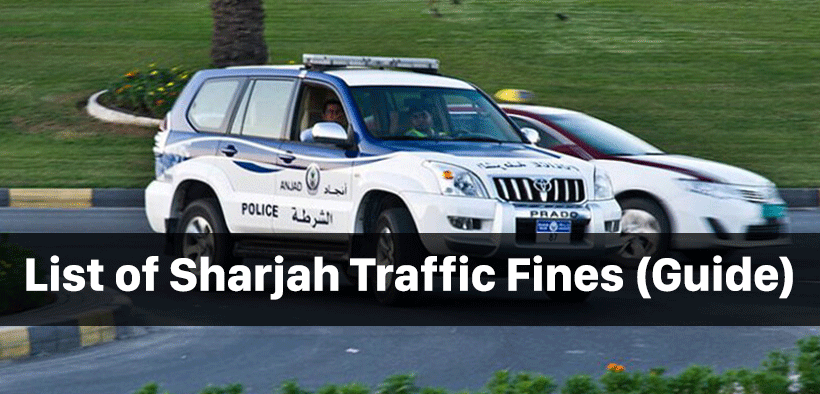 List of Sharjah Traffic Fines (Guide)