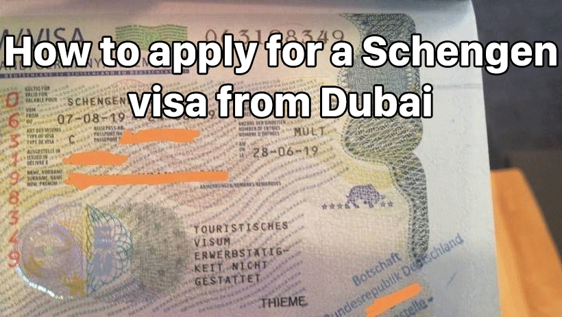 dubai tourist visa for schengen visa holders
