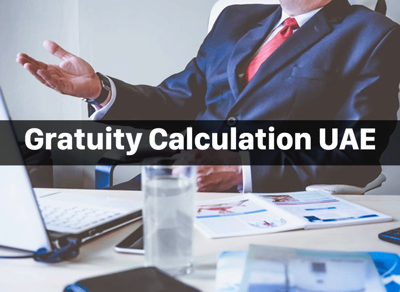 Gratuity calculation UAE
